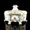 Floral Porcelain Footed Box