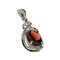 APP: 1.8k Fine Jewelry 2.68CT Ruby And Topaz Sterling Silver Pendant