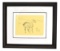 Toulouse-Lautrec (After) ''Un Petit Cob Et Un Fox-Terrier'' Framed 22x19 Ltd. Edition 332/350
