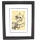 Toulouse-Lautrec (After) ''Travail De Panneau a Travers Un Cerceau'' Framed 19x23 Ltd. Edt 332/350
