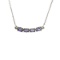 APP: 0.5k Fine Jewelry Designer Sebastian, 0.65CT Oval Cut Iolite And Sterling Silver Necklace