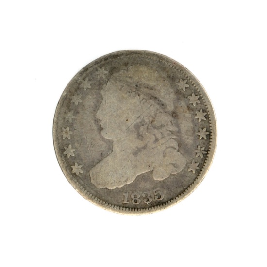 1835 Capped Bust Dime Coin