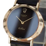 *Rolex Geneve Cellini 18K Solid Gold Manual Wind 1970 Swiss Ladies Watch -P-