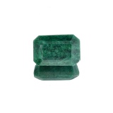 APP: 4.7k 62.92CT Rectangular Cut Green Emerald Gemstone