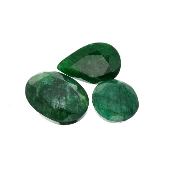 APP: 8k 106.49CT Various Shapes Green Emeral Parcel- Great Investment-