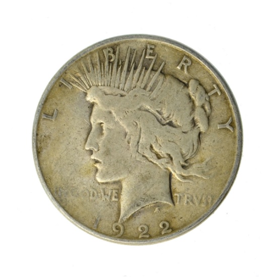 1922 Peace Silver Dollar Coin