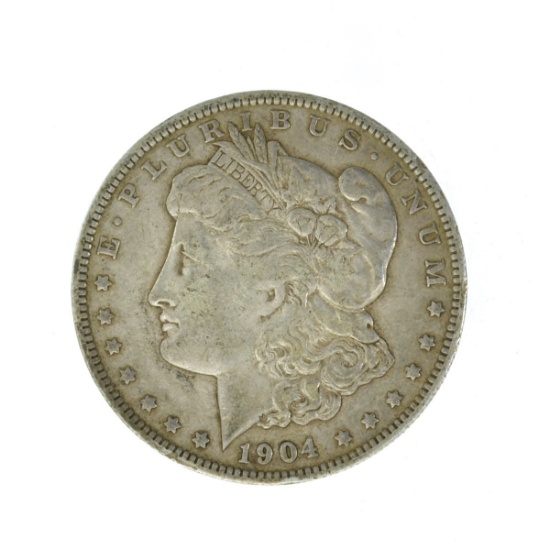 1904-O Silver Morgan Dollar Coin (JG)