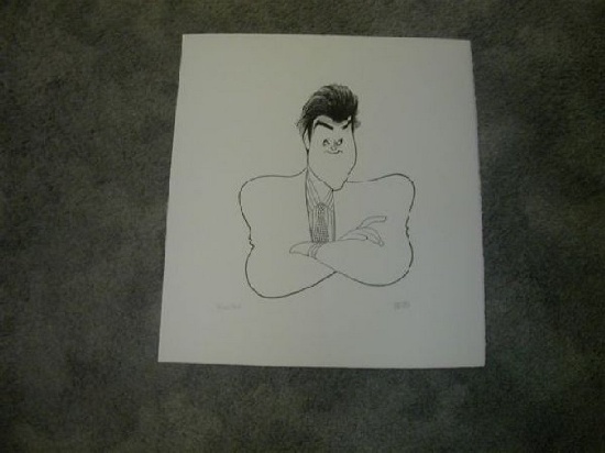 Jay Leno by Al Hirschfeld