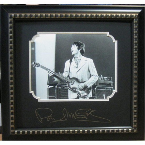 Paul McCartney Engraved Signature