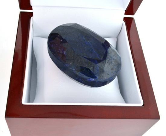 APP: 25k 713.85CT Oval Cut Blue Sapphire Gemstone