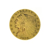1925-D $2.50 Indian Head Gold Coin