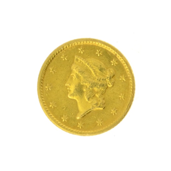 1851 $1 Liberty Head Gold Coin