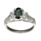 APP: 0.8k Fine Jewelry Designer Sebastian, 1.03CT Sapphire And White Topaz Sterling Silver Ring