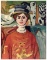 Henri Matisse ''''099 Mlle X… Girl With Green Eye'''' 18 x 24 Paper Image