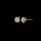 APP: 16.7k *Fine Jewelry 14KT White Gold, 1.97CT Round Brilliant Cut Diamond Earrings