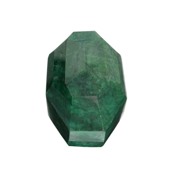 APP: 9.5k 1,905.00CT Mod. Cushion Cut Green Beryl Emerald Gemstone