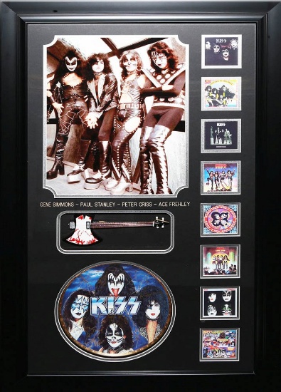 Kiss Collage with Guitar