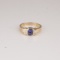 *Fine Jewelry 14 kt. Gold, New Custom Made 1.00CT Tanzanite And 0.30CT Diamond One Of a Kind Ring