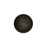 1857 Liberty Seated Half Dime Coin