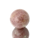 APP: 1.6k Rare 1,722.00CT Sphere Cut Purple Ice Rose Quartz Gemstone