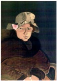 Henri Matisse ''''123 Marguerite Matisse 1917'''' 18 x 24 Paper Image