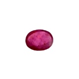 APP: 2.6k 10.41CT Oval Cut Ruby Gemstone