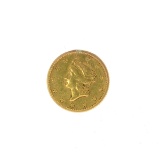 *1851 $1 U.S. Liberty Head Gold Coin (JG N)