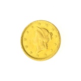 1851 $1 U.S. Liberty Head Gold Coin (JG)
