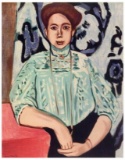 Henri Matisse ''''093 Mme Greta Moll'''' 12 x 17 Paper Image