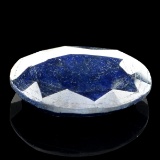 APP: 1.1k 23.31CT Oval Cut Blue Sapphire Gemstone