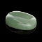 APP: 7.2k 659.50CT Oval Cut Cabochon Green Guatemala Jade Gemstone