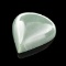 APP: 3.3k 223.00CT Pear Cut Cabochon Green Jade Gemstone