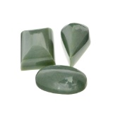 APP: 1.7k 210.90CT Various Shapes And sizes Nephrite Jade Parcel