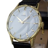 *Omega 18k Gold calibre 285 Manual 1960 Men's Luxury 34mm Dress Watch