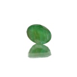 APP: 1.2k 1.59CT Oval Cut Green Emerald Gemstone