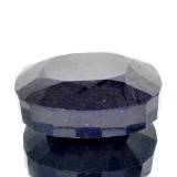 APP: 7.7k 3,090.10CT Oval Cut Dark Blue Sapphire Gemstone