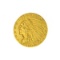*1909 $2.50 U.S. Indian Head Gold Coin (JG)