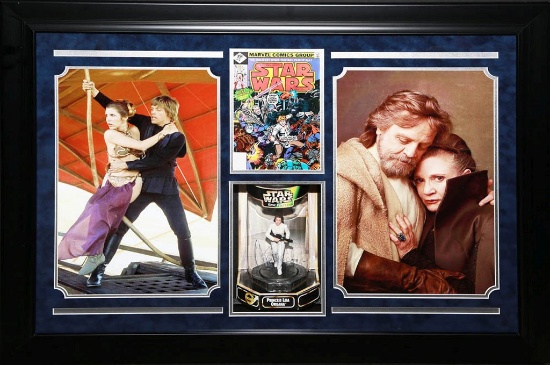 Mark Hamill and Carrie Fisher Collage