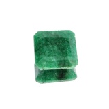 APP: 4.6k 60.87CT Square Cut Green Emerald Gemstone