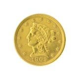 1905 $2.50 Liberty Head Gold Coin