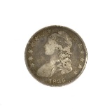 Rare 1835 Capped Bust Half Dollar Coin