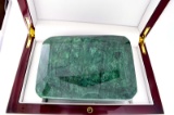 APP: 17.5k 5,395.00CT Emerald Cut Green Beryl Emerald Gemstone