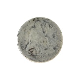 1890-S Liberty Seated Dime Coin