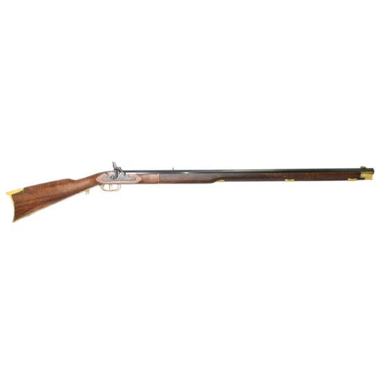 0.50 Cal Muzzle Loading Kentucky Rifle Percussion Blued Barrel (No Gun Sales To: NY, HI, AK.)