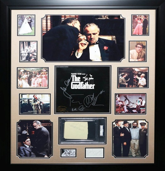 The Godfather Collage with Marlon Brando