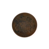 Rare 1864 Two-Cents Piece Coin