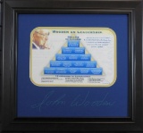 John Wooden - Leadership - Plate Signature