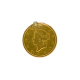 *1852 $1 Liberty Head Gold Coin (DF)