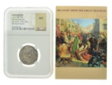 Extremely Rare Museum Tabaristan c.AD 780-793 Treasure From The Great Silk Road MS NGC Coin