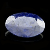 113.30CT Oval Cut Blue Sapphire Gemstone